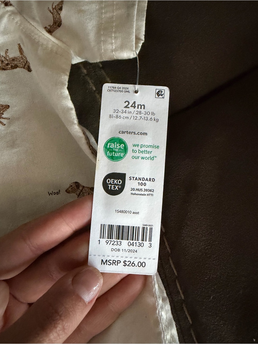 Dog button up - Picture 4 of 5